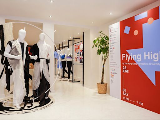 PolyU showcases research and innovations at its first overseas exhibition "Flying High" in France