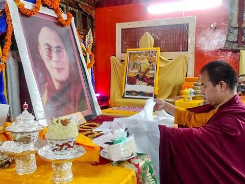 Dalai Lama turns 89; Sikkim CM Prem Singh Tamang attends birthday celebrations in Dharamsala