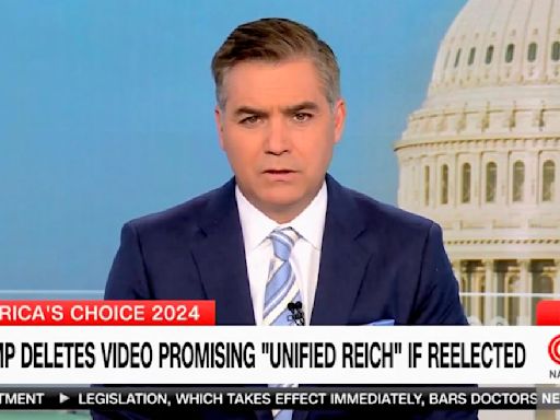 CNN Anchor Eviscerates Trump Over ‘Unified Reich’ Video