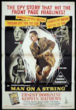 MAN ON A STRING One Sheet Movie Poster MAN ON A STRING Ernest Borgnine ...