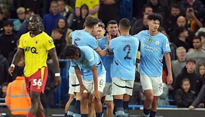 Much-changed Manchester City see off Watford in Carabao Cup