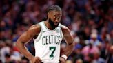 Jaylen Brown's Quote About Kyrie Irving Went Viral After Celtics-Mavs Game