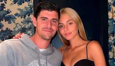 Mishel Gerzig anima a Thibaut Courtois tras su nueva lesión cuando están a punto de ser papás