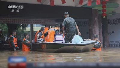 內地南方強降雨持續 桂林灕江錄30年最大洪水