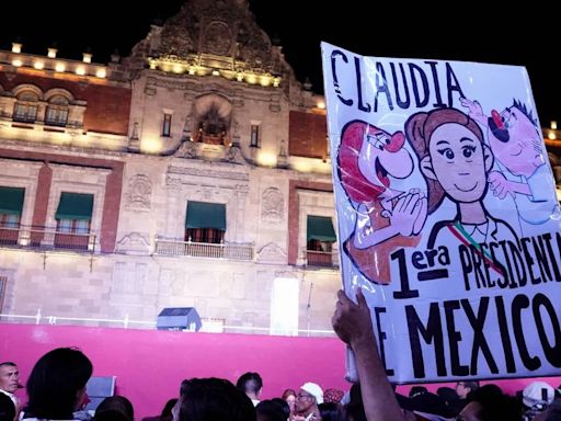 Así va el festejo de Claudia Sheinbaum en el Zócalo; primeros resultados la ponen como sucesora de AMLO | EN VIVO