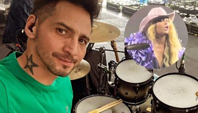 Baterista de Paulina Rubio defiende a la cantante tras error durante concierto