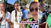 'Florida is literally cooking your friend': Abortion escort roasts sunburnt Canadians who traveled south to protest