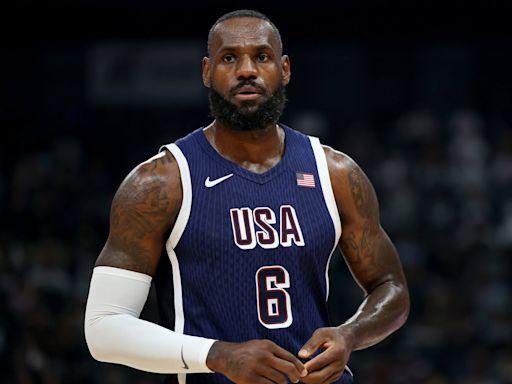 How did LeBron James get chosen as Team USA’s opening ceremony flag bearer?