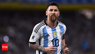 Lionel Messi back in Argentina squad for FIFA World Cup qualifiers | Football News - Times of India