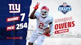 2023 NFL draft: Giants select Gervarrius Owens in Round 7