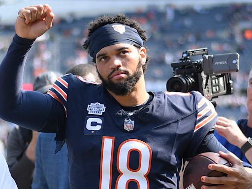 Caleb Williams optimista tras su debut con los Bears en la NFL