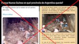 La foto de investigadores en una fosa común se tomó en Argentina, no en Papúa Nueva Guinea