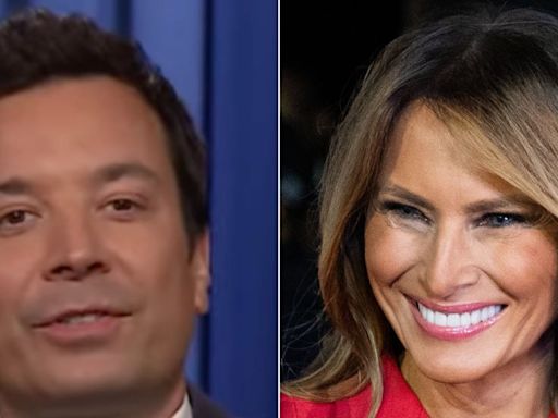 Jimmy Fallon Suggests How Melania Trump Is Feeling About The Kamala Harris News