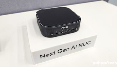 ASUS 展出有 Copilot 鍵的次世代 AI NUC