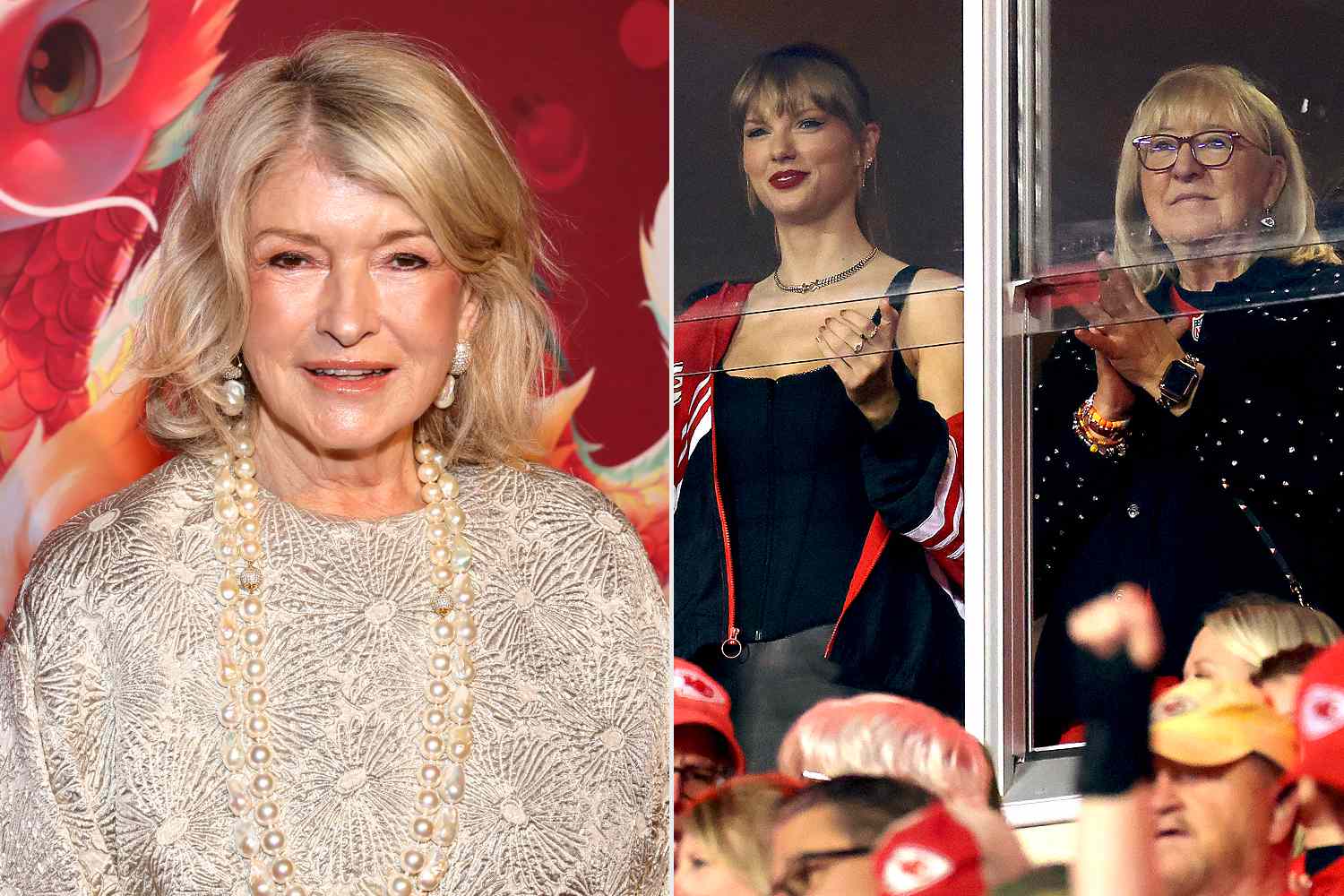 Martha Stewart Can't Help but Mention Taylor Swift While Chatting with Donna Kelce: 'That Is Some Situation'