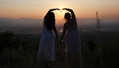 See photos of Utah’s hazy sunset this week