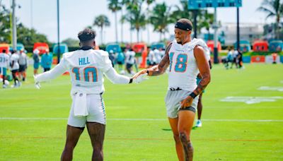 Dolphin Training Camp Stock Report (Day 13): Receiver unit is being replenished