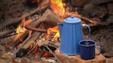 Don't Forget To Season Your Enamel Coffee Pot Before Those Summer Camping Trips