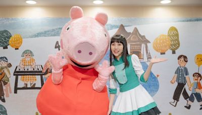 「佩佩豬」巨型氣偶全台首次現身 台中親子音樂季5/18、19台中公園登場