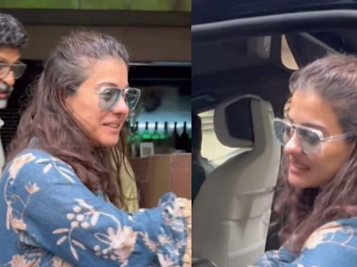 Kajol Keeps It Casual And Comfy For A Day Out With Friends - News18