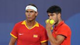 Rafael Nadal and Carlos Alacaraz launch Olympics doubles bid in style