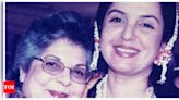 Farah Khan pens a heartfelt tribute to her late mother Menka Irani following her demise: No more mourning, I want to celebrate her | Hindi Movie News - Times of India