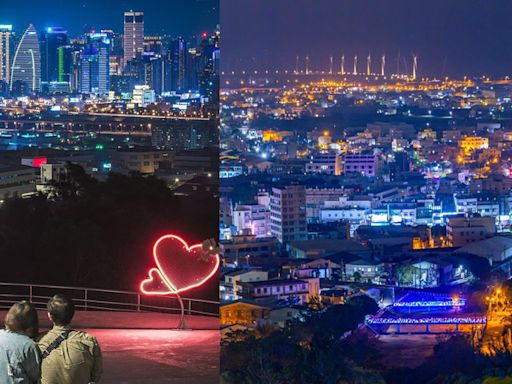 不用花錢入場的浪漫 台中「這5處夜景觀景台」看月明星稀、城市燈火