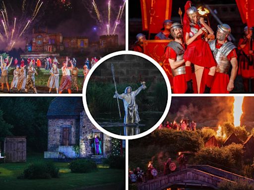 Photos as first stunning rehearsal shows take place at Kynren in Bishop Auckland