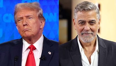 Donald Trump Slams George Clooney Over His Biden Op-Ed: “Get Out of Politics”