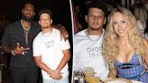 ‘GOATs’ Patrick Mahomes and LeBron James pal around at star-studded Carbone Beach party