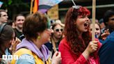 Crowds gather to celebrate Cheltenham Pride