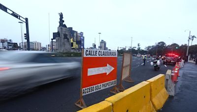 A TOMAR PRECAUCIONES: Empezó el cierre de Paseo Colón por obras de Metro de Lima