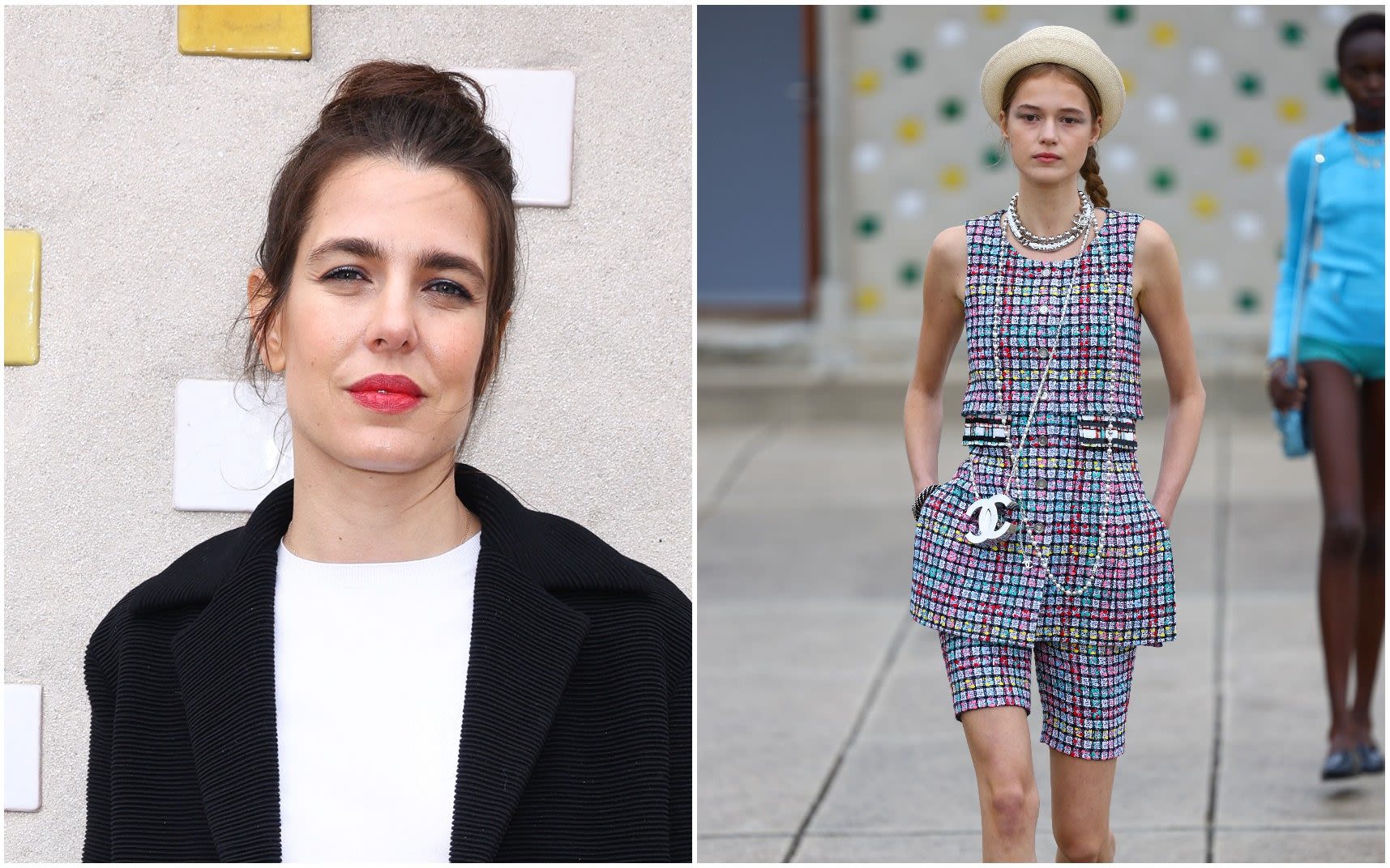 Charlotte Casiraghi attends Chanel’s Resort show in the unlikely location of Marseille