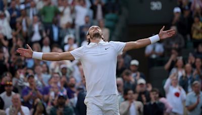 Musetti eliminó a Fritz y se enfrentará a Djokovic en semifinales