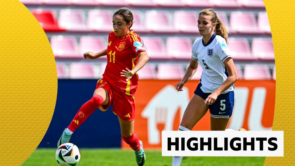 Spain beat England in U19 Euro semi-final