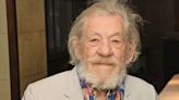 Sir Ian McKellen in hospital after falling off stage during London performance