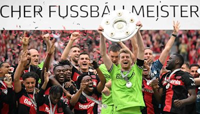 Bayer Leverkusen ganó en el última fecha y se convirtió en el primer campeón invicto de la historia de la Bundesliga