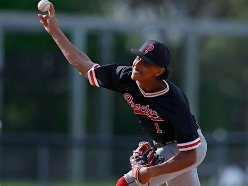 Sophomore pitcher throws 1st career no-hitter as Utica Proctor baseball blanks Oneida (54 photos)