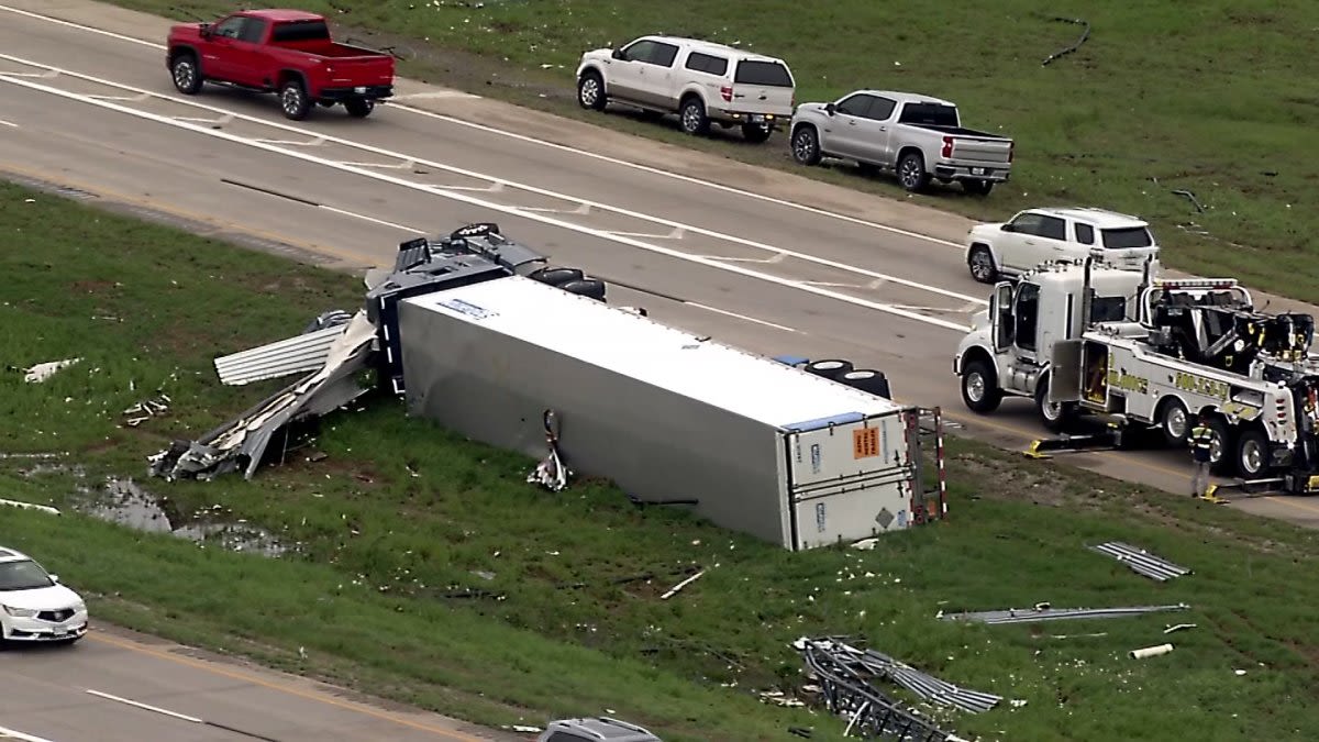 Tornado leaves North Texas man with 13 broken ribs