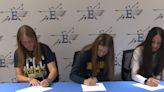 Trio of Lady T-Bird soccer players sign to compete at the next level