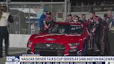 NASCAR driver talks cup series at Darlington Raceway