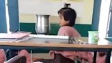 Video Shows Aligarh Primary School Teacher Sleeping As Students Fan Her