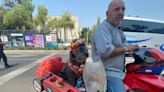 "Frijol", el perro biker que recorre las calles de la CDMX