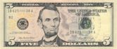 United States five-dollar bill