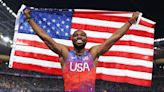 Noah Lyles takes the Olympic gold in the 100-meter dash by the slimmest of margins