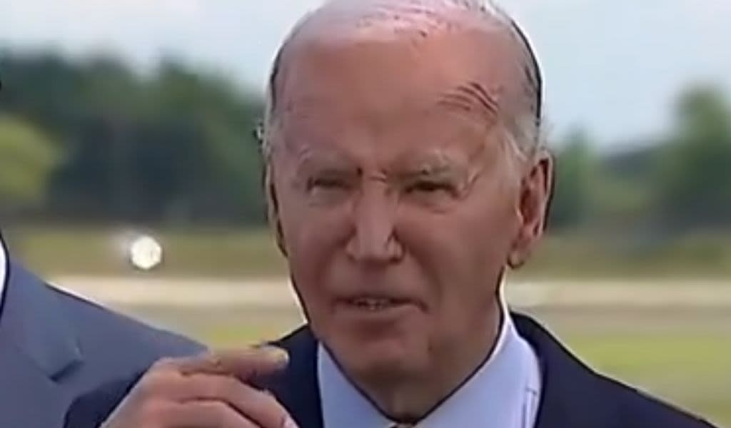 Biden Mocks Reporter's 'All 4 Years' Question: 'Did You Fall On Your Head Or Something?'