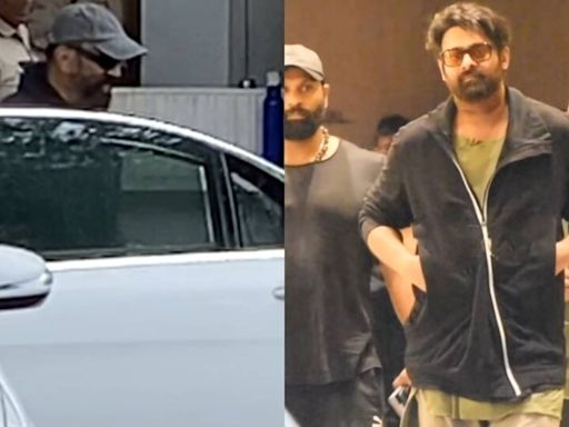 Prabhas and Kamal Haasan in Mumbai to attend Kalki 2898 AD pre-release event. Watch