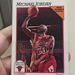 1991NBA Hoops #30 Michael Jeffrey Jordan 經典 喬丹 全名 卡  MVP