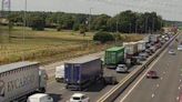 Miles of congestion after crash on Cambs A-road