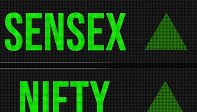 Benchmark indices maintain record-breaking streak with both Sensex and Nifty ending at historic highs